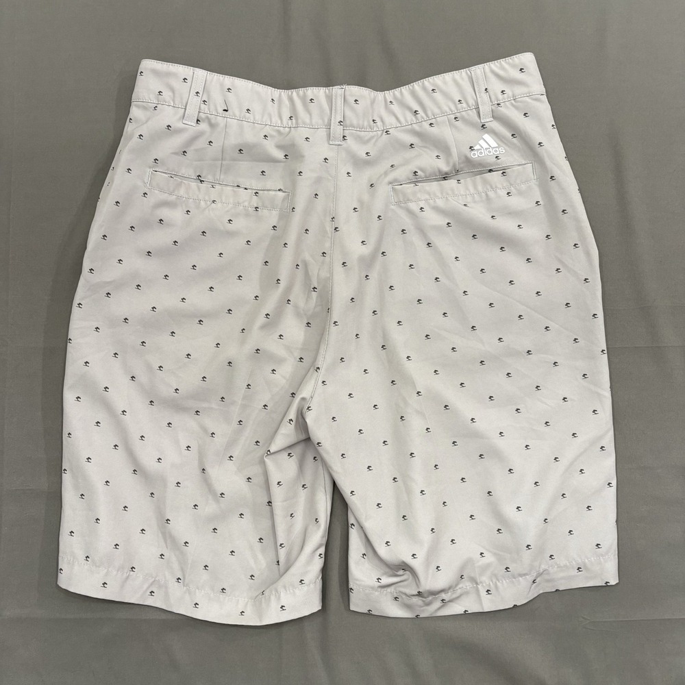 Adidas Golf Shorts Gray Performance Stretch Flat Front Performance Men Size 32 - Picture 12 of 12